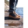 image:imageIcebug Larvik Hemp Biosole HempLeather Midcut Walking Shoe with Grip SoleCoffeeBlack