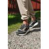 image:imageIcebug Norna RB9X  Comfortable Leather Sneaker for Women amp Men WaterRepellent Nubuck SlipResistant RB9X SoleBlackGrey