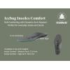 image:imageIcebug Comfort Insoles with Dynamic Arch Support Charcoal Medium Arch M 11Charcoal Medium Arch