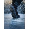 image:imageIcebug Metro2 BUGrip Womens Winter Walking Boots with Steel Studs  Suede Upper  SlipResistant Traction  Zipper ClosureBlack