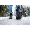 image:imageIcebug Metro2 BUGrip Womens Winter Walking Boots with Steel Studs  Suede Upper  SlipResistant Traction  Zipper ClosureBlack
