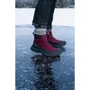 image:imageIcebug Metro2 BUGrip Womens Winter Walking Boots with Steel Studs  Suede Upper  SlipResistant Traction  Zipper ClosureRed