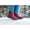 image:imageIcebug Metro2 BUGrip Womens Winter Walking Boots with Steel Studs  Suede Upper  SlipResistant Traction  Zipper ClosureRed